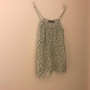 *3 for 25 Bundle and Save.Myne White and Black Floral Top